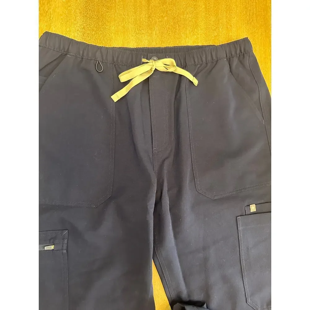 NWT‎ Figs Tansen Jogger Scrub Pants NAVY BLY XL Tall